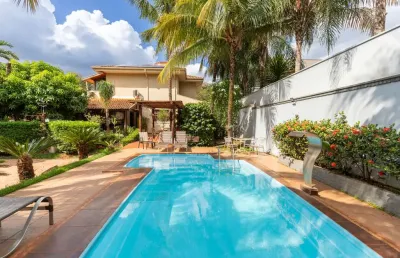 Buritis - casa sobrado de 486m² com 04 suítes à venda em condomínio - buritis