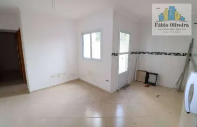 Apartamento com 2 dormitórios à venda, 38 m² por r$ 240.000,00 - jardim utinga - santo andré/sp