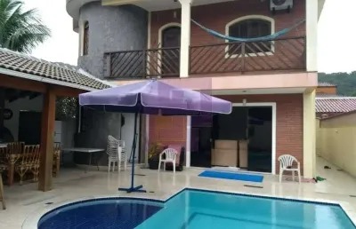 Sobrado à venda no bairro balneario praia do perequê em guarujá/sp