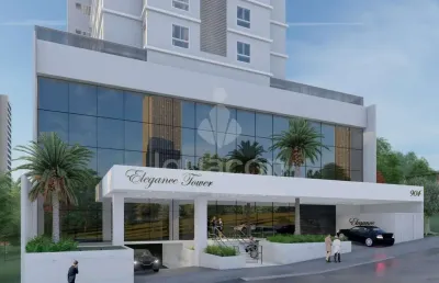 Apartamento com 03 dormitórios sendo 01 suíte e varanda gourmet no edifício elegance tower