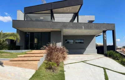 Casa em condomínio à venda em bragança paulista-sp, no condomínio terras de santa cruz: 3 quartos, 3 suítes, 2 salas, 3 banheiros, 4 vagas de garagem, 266 m².