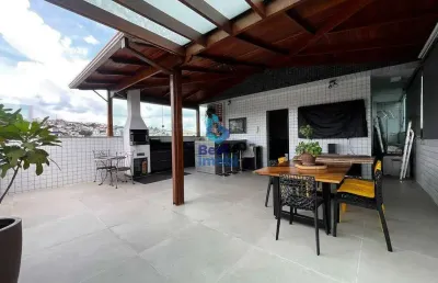 Cobertura com 3 quartos à venda no Barreiro, Belo Horizonte 