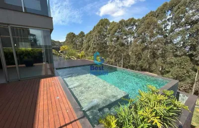 Alphaville: casa de alto padrão com vista panorâmica para a lagoa !