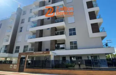 Temporada - apartamento na praia de palmas, governador celso ramos/sc