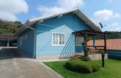 Casa para venda em são bento do sul, rio negro, 3 dormitórios, 1 suíte, 3 banheiros, 2 vagas