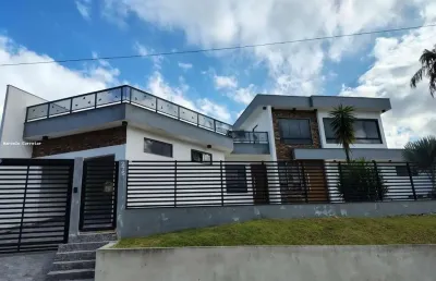 Casa alto padrão para venda em joinville, bom retiro, 5 dormitórios, 2 suítes, 4 banheiros, 4 vagas