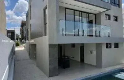 Casa em condomínio para venda em campina grande, mirante, 4 dormitórios, 4 suítes, 6 banheiros, 2 va