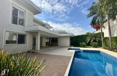 Casa de alto padrão para venda ou locação no condomínio residencial alphaville em campinas / sp