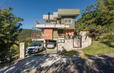 Casa com vista mar à venda – praia da silveira, garopaba/sc 4 quartos