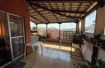 Apartamento cobertura no vale do jatobá região do barreiro residencial chácara das flores