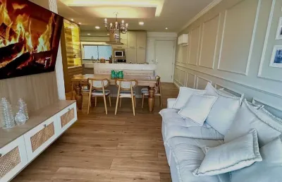 Lindo apartamento para locação no centro do eusébio com 3 vagas de garagem