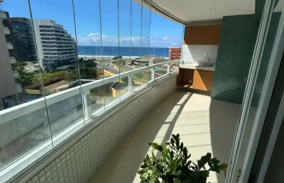 Apartamento mobiliado 1 suíte em jardim armação – 54 m² com vista privilegiada