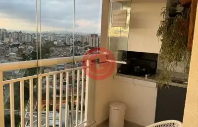 Apartamento à venda com 2 quartos, 1 suíte e 2 vagas de garagem no campestre em santo andré-sp