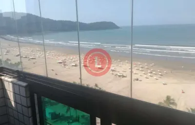 Apartamento de 110m2 com 3 quartos para venda ou locação na guilhermina, praia grande-sp: 2 salas, 2 banheiros, 1 vaga!