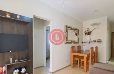 Apartamento de 59m2 com 2 quartos à venda em santo andré-sp, vila valparaíso: 2 quartos, 2 salas, 1 banheiro, 2 vagas de garagem.