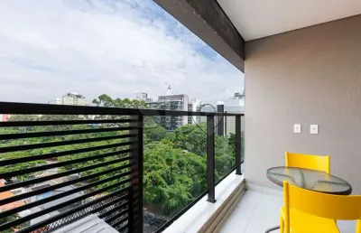 Apartamento com 1 quarto à venda na rua galeno de almeida, 245, pinheiros, são paulo, 27 m2 por r$ 568.050