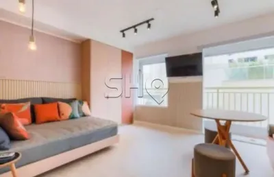 Apartamento com 1 quarto à venda na rua alves guimarães, 251, pinheiros, são paulo, 26 m2 por r$ 555.000