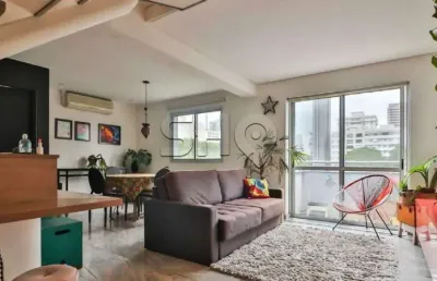 Apartamento com 1 quarto à venda na rua francisco leitão, 115, pinheiros, são paulo, 72 m2 por r$ 1.209.000