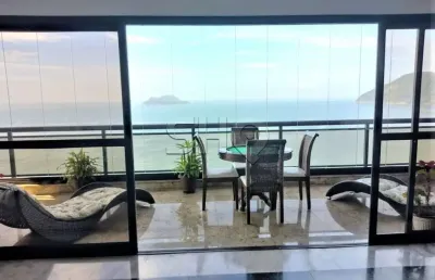 Apartamento com 4 quartos à venda na rua das galhetas, 435, jardim astúrias, guarujá, 251 m2 por r$ 2.590.000