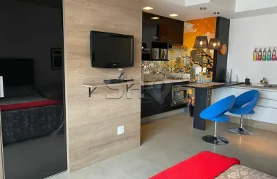 Apartamento com 1 quarto à venda na avenida doutor cardoso de melo, 674, vila olímpia, são paulo, 35 m2 por r$ 797.872