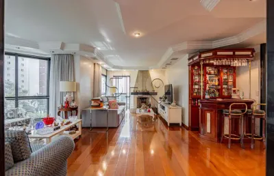 Apartamento com 4 quartos à venda na rua bartira, 1222, perdizes, são paulo, 208 m2 por r$ 2.290.000