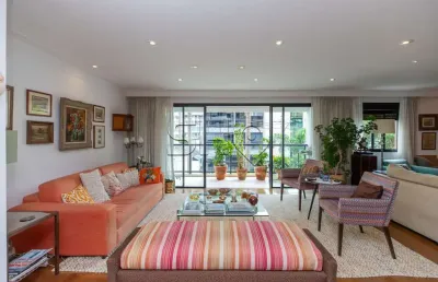 Apartamento com 3 quartos à venda na rua monte aprazível, 149, vila nova conceição, são paulo, 160 m2 por r$ 3.250.000