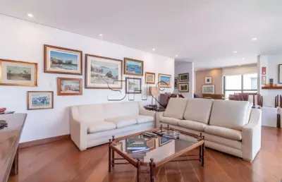 Apartamento com 3 quartos à venda na alameda dos aicás, 799, indianópolis, são paulo, 184 m2 por r$ 2.000.000
