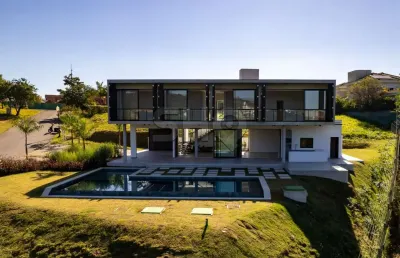Casa em condomínio fechado com 4 quartos à venda na da onça, 94, posse nova, itupeva, 505 m2 por r$ 5.489.000