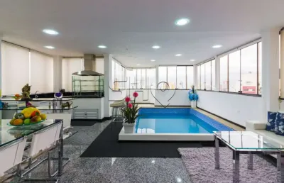 Cobertura com 3 quartos à venda na rua piracuama, 316, perdizes, são paulo, 277 m2 por r$ 3.500.000