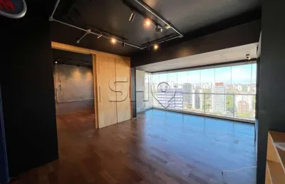 Cobertura com 1 quarto para alugar na rua josé augusto penteado, 63, vila madalena, são paulo, 130 m2 por r$ 8.500