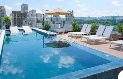 Apartamento com 1 quarto à venda na avenida ibirapuera, 1891, moema, são paulo, 22 m2 por r$ 495.000