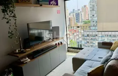 Apartamento com 1 quarto à venda na rua cardeal arcoverde, 614, pinheiros, são paulo, 51 m2 por r$ 990.000