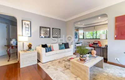 Apartamento com 3 quartos à venda na alameda jauaperi, 890, moema, são paulo, 152 m2 por r$ 1.970.000