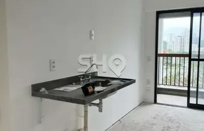 Apartamento com 1 quarto à venda na rua eleutério, 59, brooklin paulista, são paulo, 27 m2 por r$ 477.000