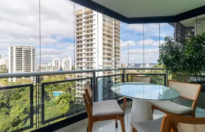 Apartamento com 4 quartos à venda na rua joaquim josé esteves, 60, santo amaro, são paulo, 350 m2 por r$ 5.500.000