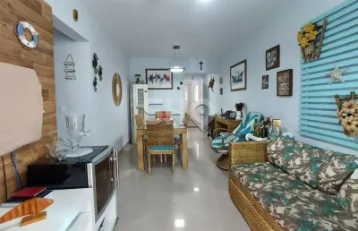Apartamento com 2 quartos à venda na rua mário ribeiro, 1460, pitangueiras, guarujá, 77 m2 por r$ 800.000
