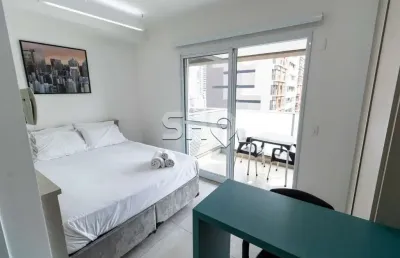 Apartamento com 1 quarto à venda na rua turiassu, 1347, perdizes, são paulo, 24 m2 por r$ 499.000