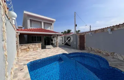 Casa com 5 quartos à venda na das violetas, 467, balneário flórida, praia grande, 180 m2 por r$ 1.270.000