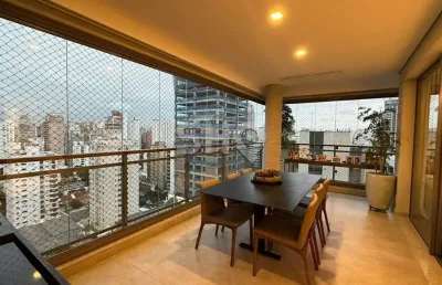 Apartamento com 3 quartos à venda na avenida lavandisca, 515, indianópolis, são paulo, 117 m2 por r$ 3.650.000