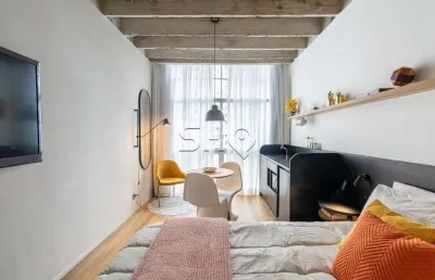 Apartamento com 1 quarto à venda na avenida ipiranga, 200, república, são paulo, 34 m2 por r$ 499.000
