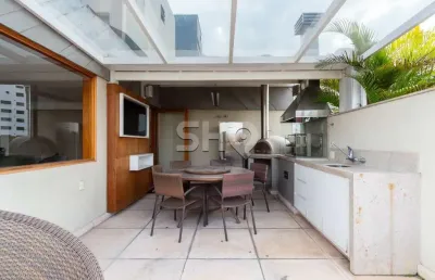 Cobertura com 3 quartos à venda na avenida chibarás, 802, moema, são paulo, 389 m2 por r$ 4.000.000