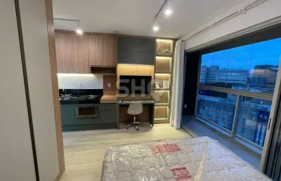 Apartamento com 1 quarto para alugar na avenida rebouças, 990, pinheiros, são paulo, 25 m2 por r$ 3.850