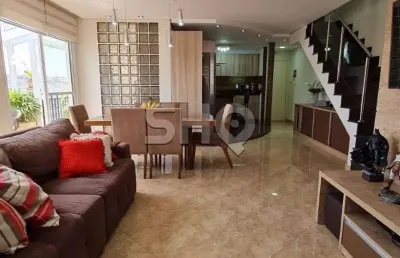 Cobertura com 3 quartos à venda na avenida engenheiro thomaz magalhães, 255, sítio da figueira, são paulo, 136 m2 por r$ 1.250.000