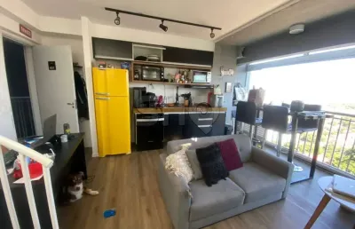 Cobertura com 1 quarto à venda na rua heitor penteado, 1977, sumarezinho, são paulo, 74 m2 por r$ 1.350.000