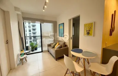 Apartamento com 2 quartos para alugar na rua melo palheta, 165, água branca, são paulo, 40 m2 por r$ 4.000