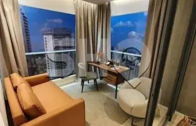 Apartamento com 1 quarto para alugar na rua dante carraro, 94, pinheiros, são paulo, 46 m2 por r$ 6.500