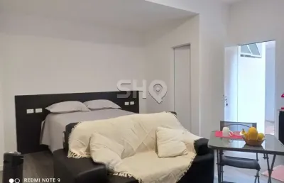Casa em condomínio fechado com 1 quarto para alugar na rua dom rosalvo, 56, sumaré, são paulo, 30 m2 por r$ 2.500