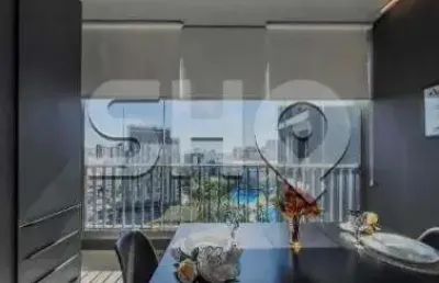 Apartamento com 1 quarto para alugar na rua turiassu, 1473, perdizes, são paulo, 25 m2 por r$ 3.200