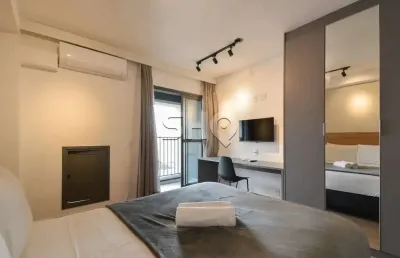 Apartamento com 1 quarto à venda na rua cristiano viana, 1216, cerqueira césar, são paulo, 26 m2 por r$ 550.000