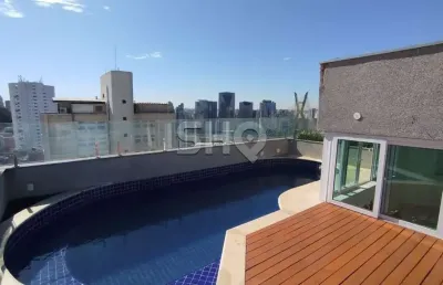 Cobertura com 3 quartos para alugar na rua dom paulo pedrosa, 1282, real parque, são paulo, 490 m2 por r$ 20.000